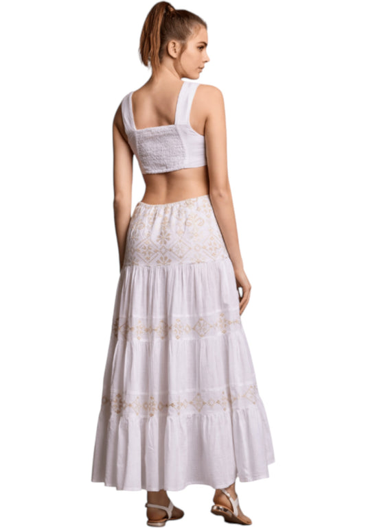 Vestito Lungo Donna Iconique Cut Out Pia