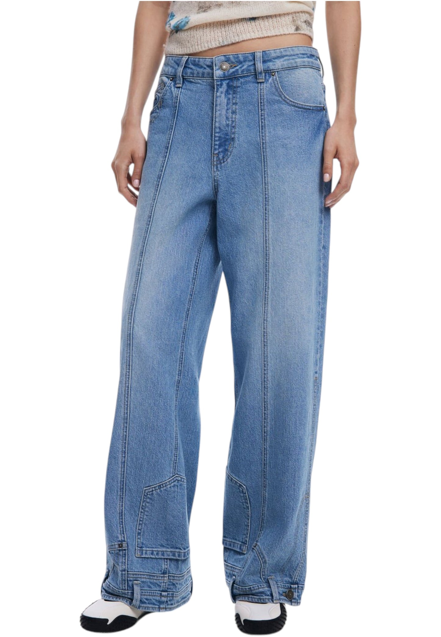 Jeans  Donna Desigual  Pockets 25WWDD13