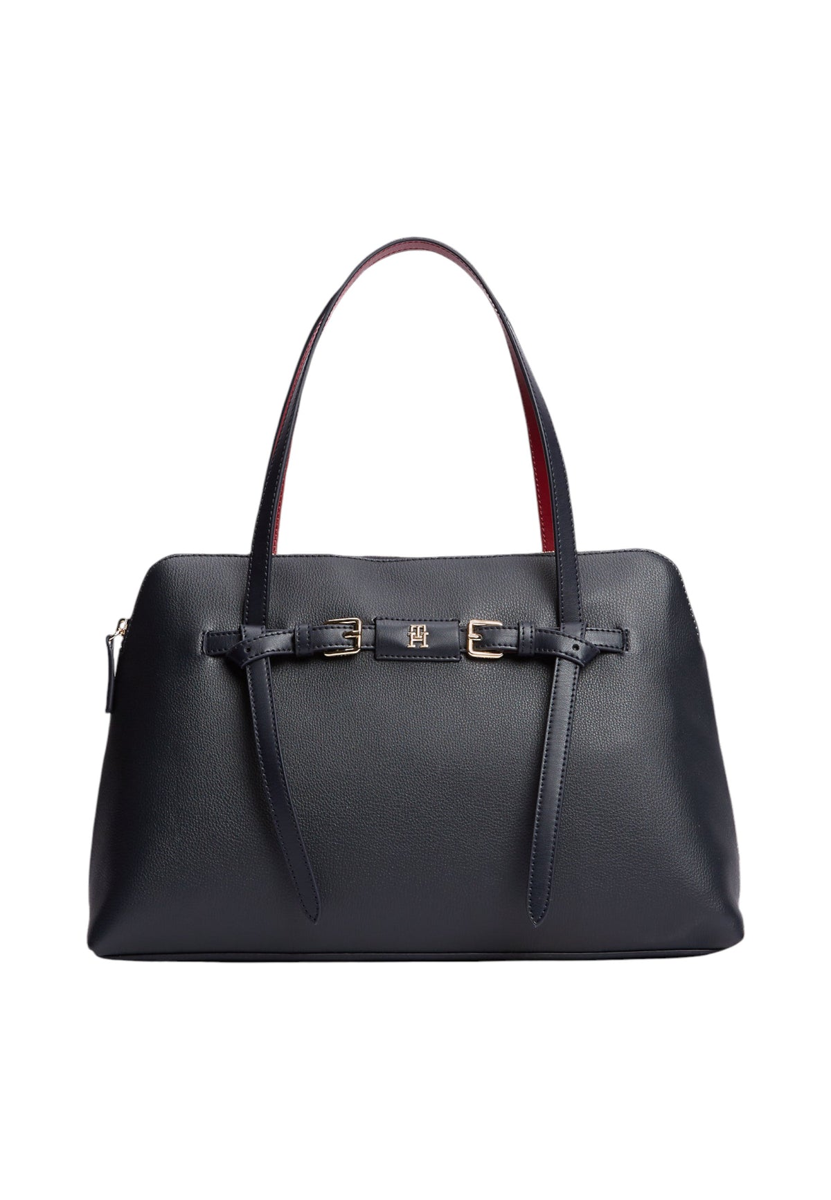 Borsa A Spalla Donna Tommy Hilfiger Tote Th Buckle AW0AW19032