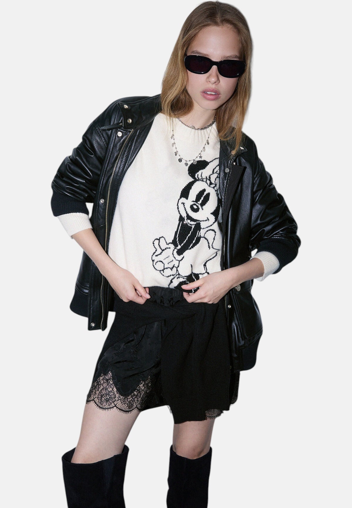 Maglia A Girocollo Donna Liu Jo Miss Mouse  WF6455MS009