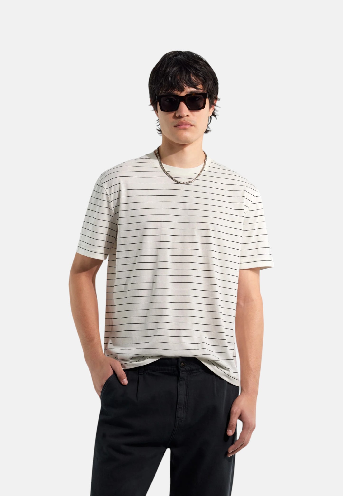 T-Shirt Manica Corta Uomo Gas  Dharis Stripes 543919183889