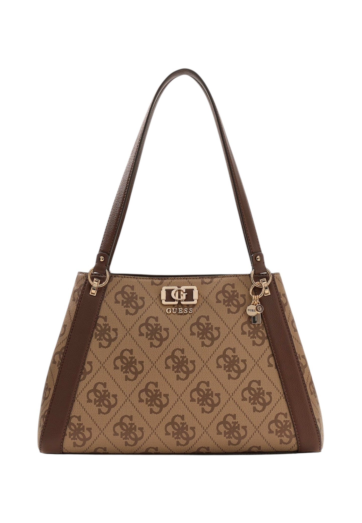 Borsa A Spalla Donna Guess Girlfriend Carryall Karnilla Logo HWOS9901220