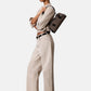 Borsa A Spalla Donna Calvin klein Trio Jacquard Shoulder Ba Emblem LV04F3744G