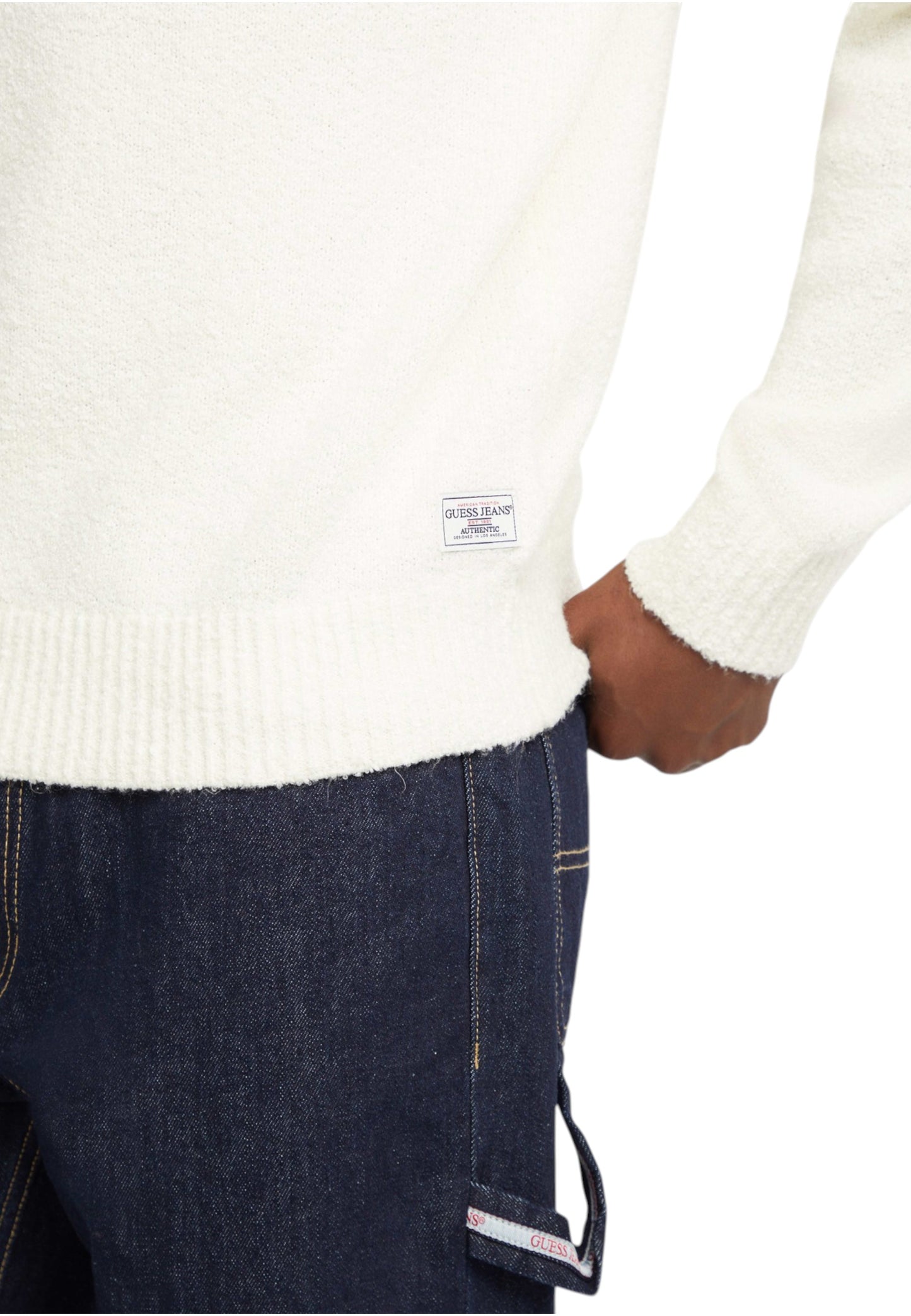 Maglione A Girocollo Uomo Guess  Gj Boucle M5BR03Z0292
