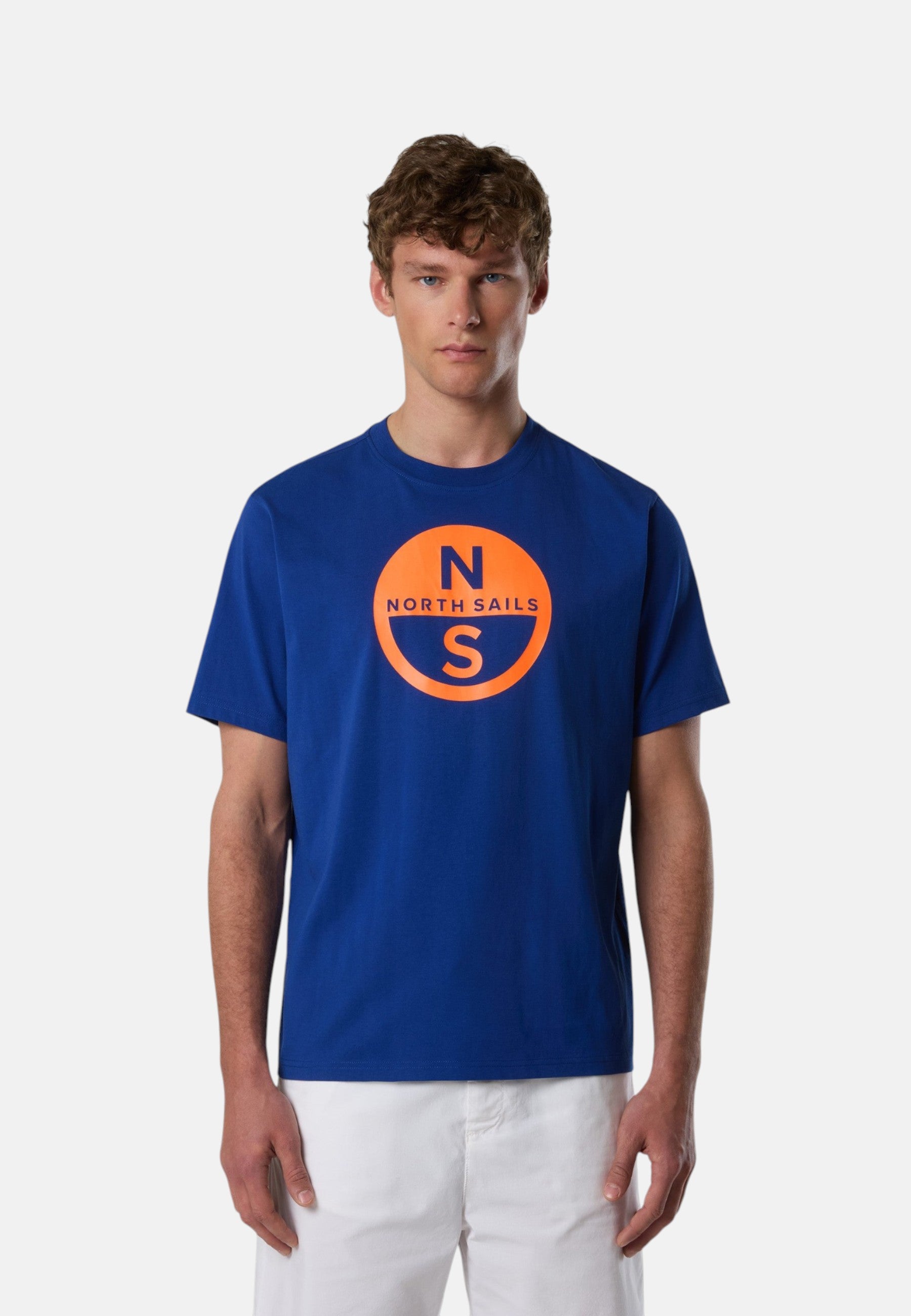T-Shirt Manica Corta Uomo North Sails Con Stampa  693146