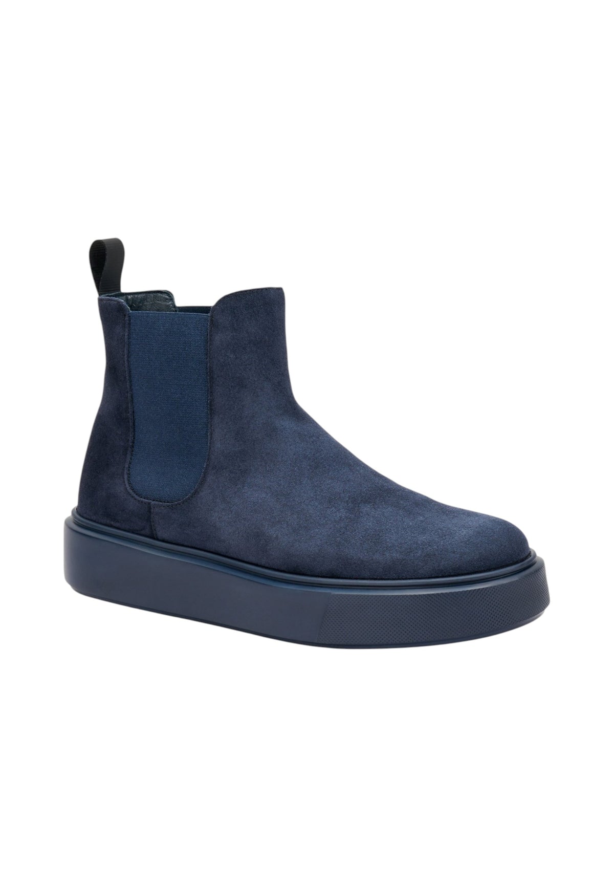 Stivaletti Chelsea Donna Frau Pelle scamosciata, Stile sporty, Elastici laterali, Suola leggera, Sottopiede estraibile, Made in Italy Waxy A41C2