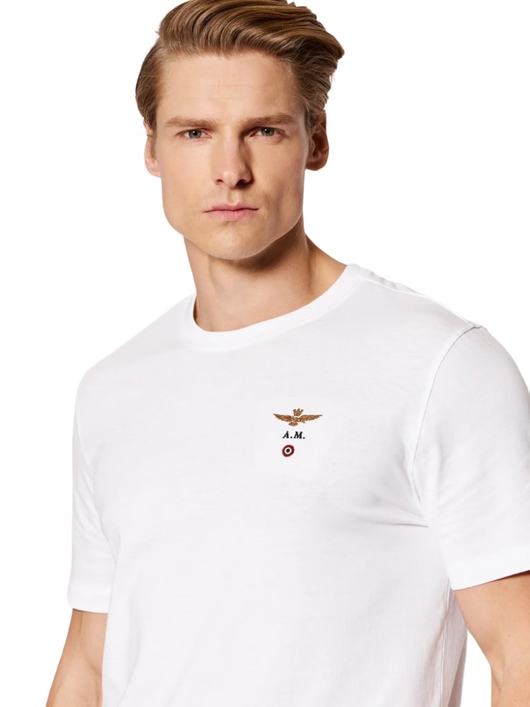T-Shirt Manica Corta Uomo Aeronautica Militare   221TS1580J372