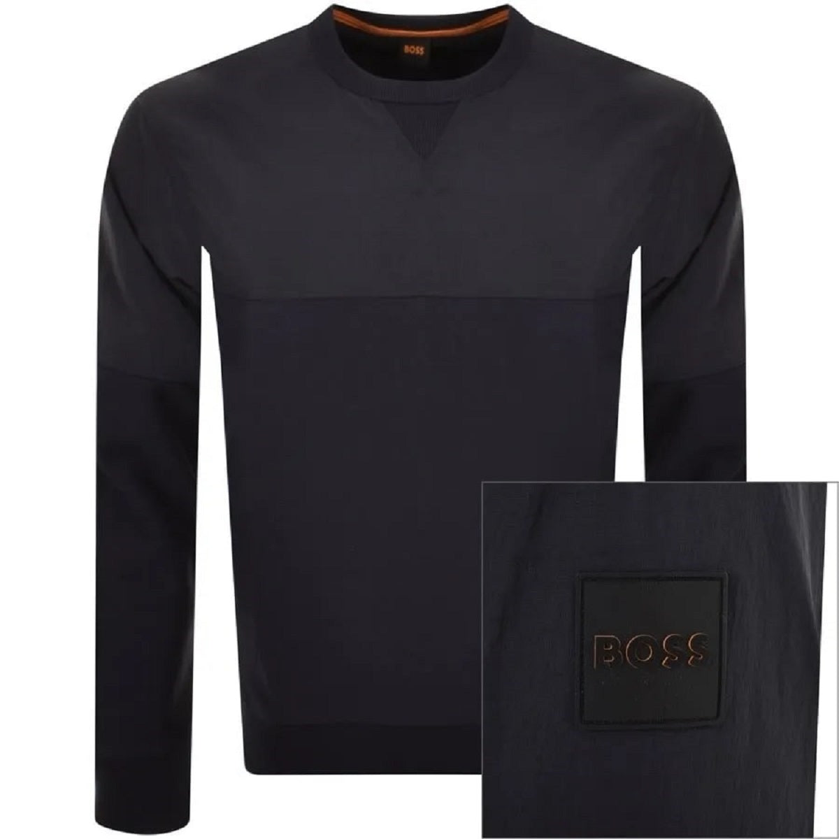 Felpa A Girocollo Uomo Boss   50476154