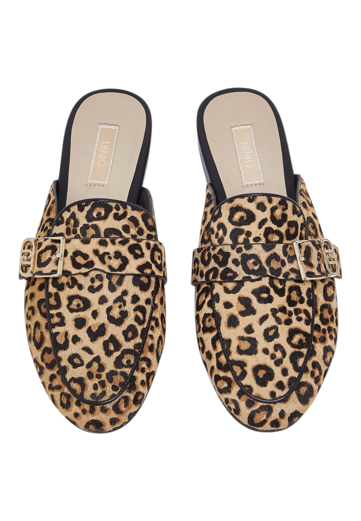 Ciabatte Sabot Donna Liu Jo Pelo Cavallino Leopard Emel 09 SA6145TX521