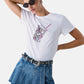 T-Shirt Manica Corta Donna Liu Jo Milkshake Lj Eco Line WA6237JS923