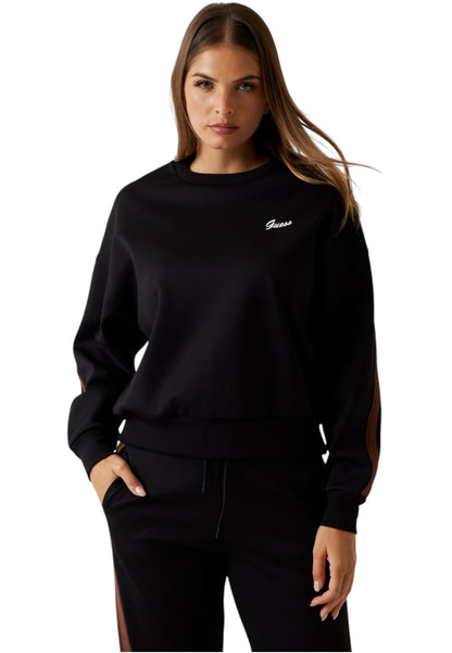 Felpa A Girocollo Donna Guess Fabia Cn Sweatshirt Fabia V5BQ03KCX22