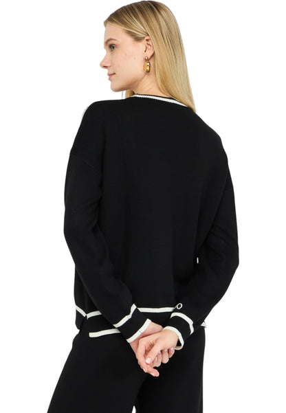 Maglia A Girocollo Donna Liu Jo   TF5230MS59L