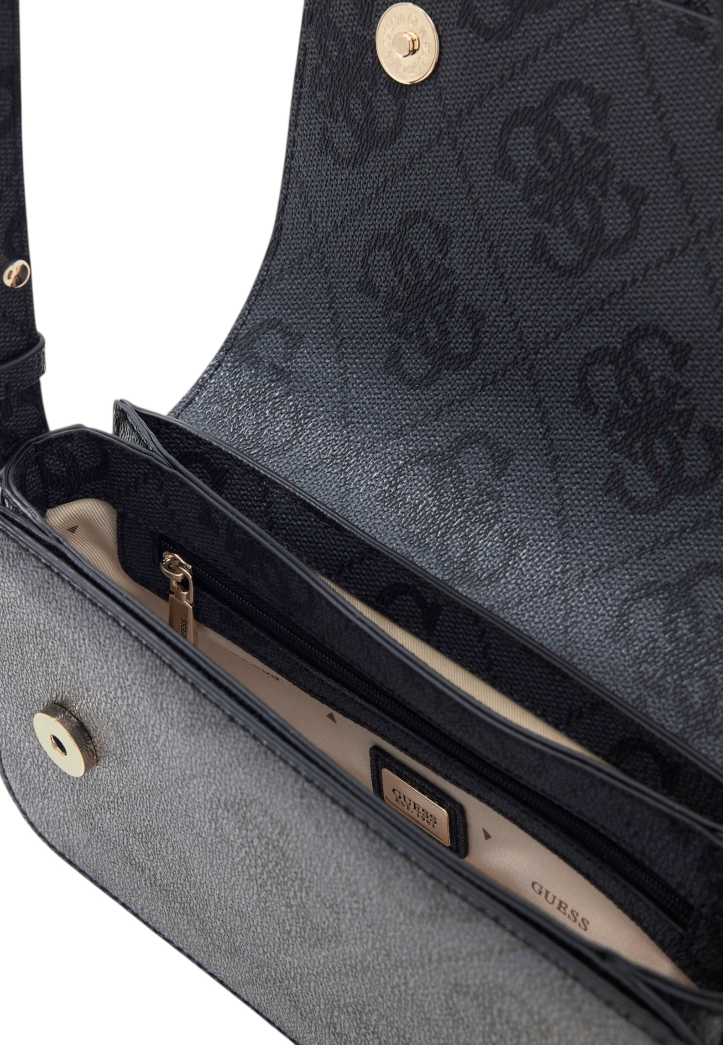 Borsa A Tracolla Donna Guess Convertible Xbody Flap Janie Logo HWOS9924210