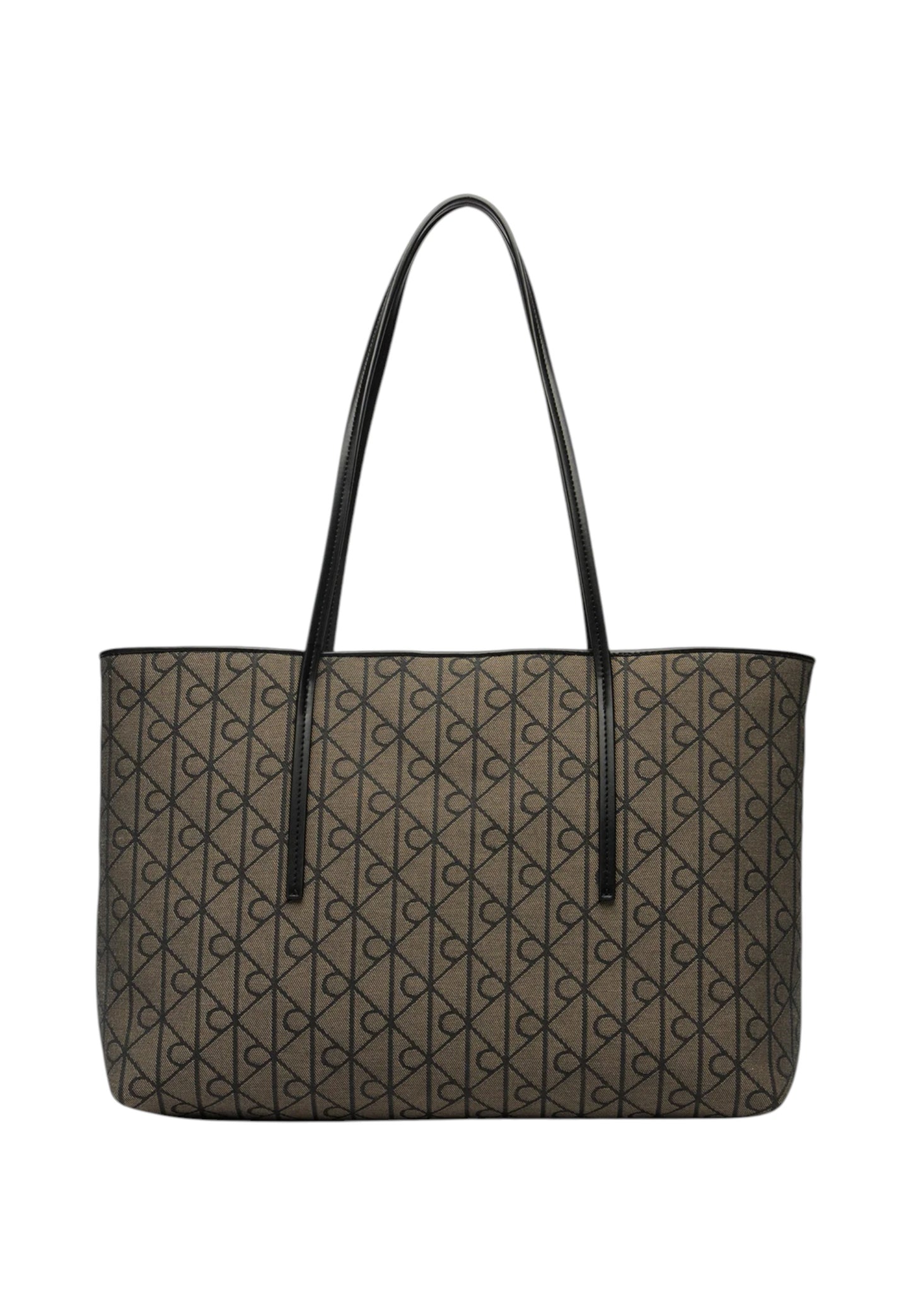 Borsa A Spalla Donna Calvin klein Aop Jacquard Tote W/Pouch Emblem LV04F3750G