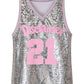 T-Shirt Senza Maniche Donna Disclaimer   26EDS55615