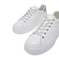 Sneakers Basse Donna Liu Jo In Pelle Con Platform E Logo In Rilievo Elodie 01 BF6059P0102