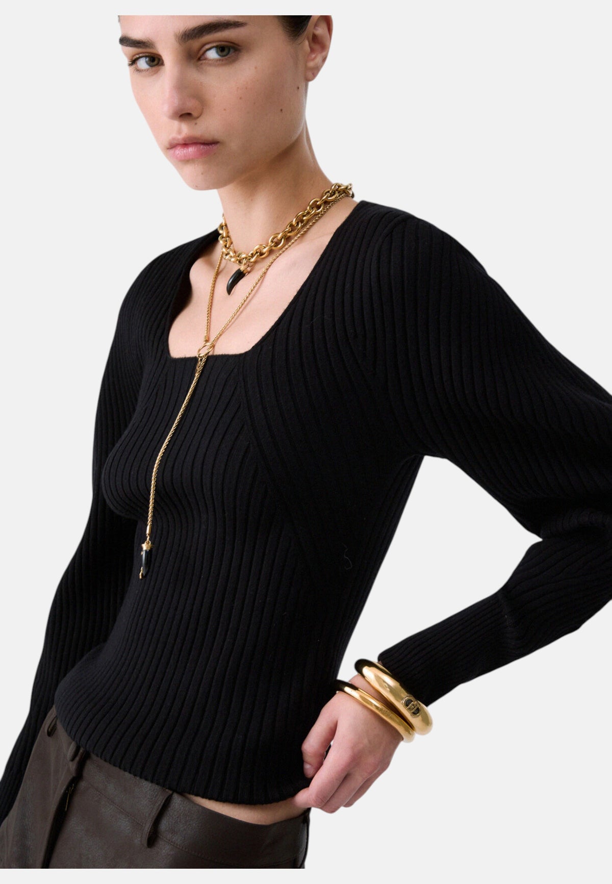 Maglia A Girocollo Donna Liu Jo A Coste  WF6431MA54S