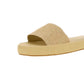 Ciabatte  Donna Guess  Textured Raffia Sand E6GZ08WQ730