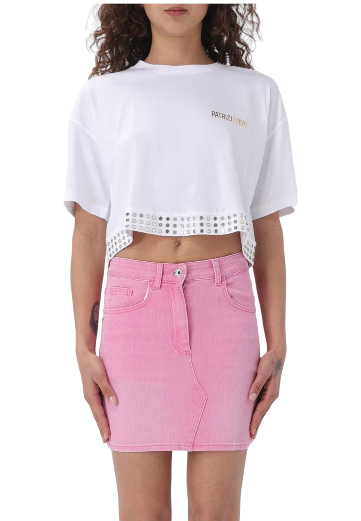 T-Shirt Manica Corta Donna Patrizia Pepe   8M1608J043