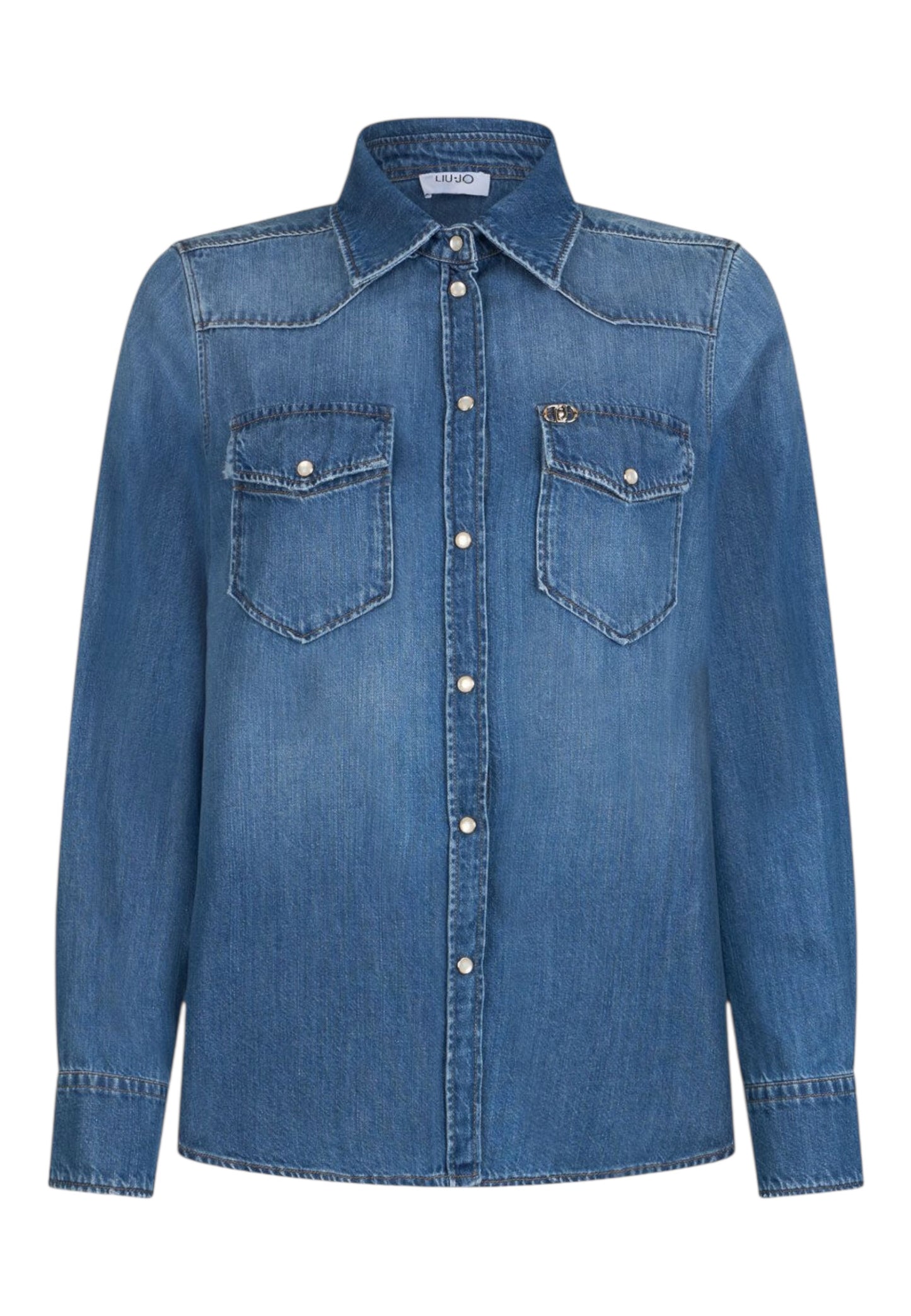 Camicia Manica lunga Donna Liu Jo In Denim  UA6339D4851
