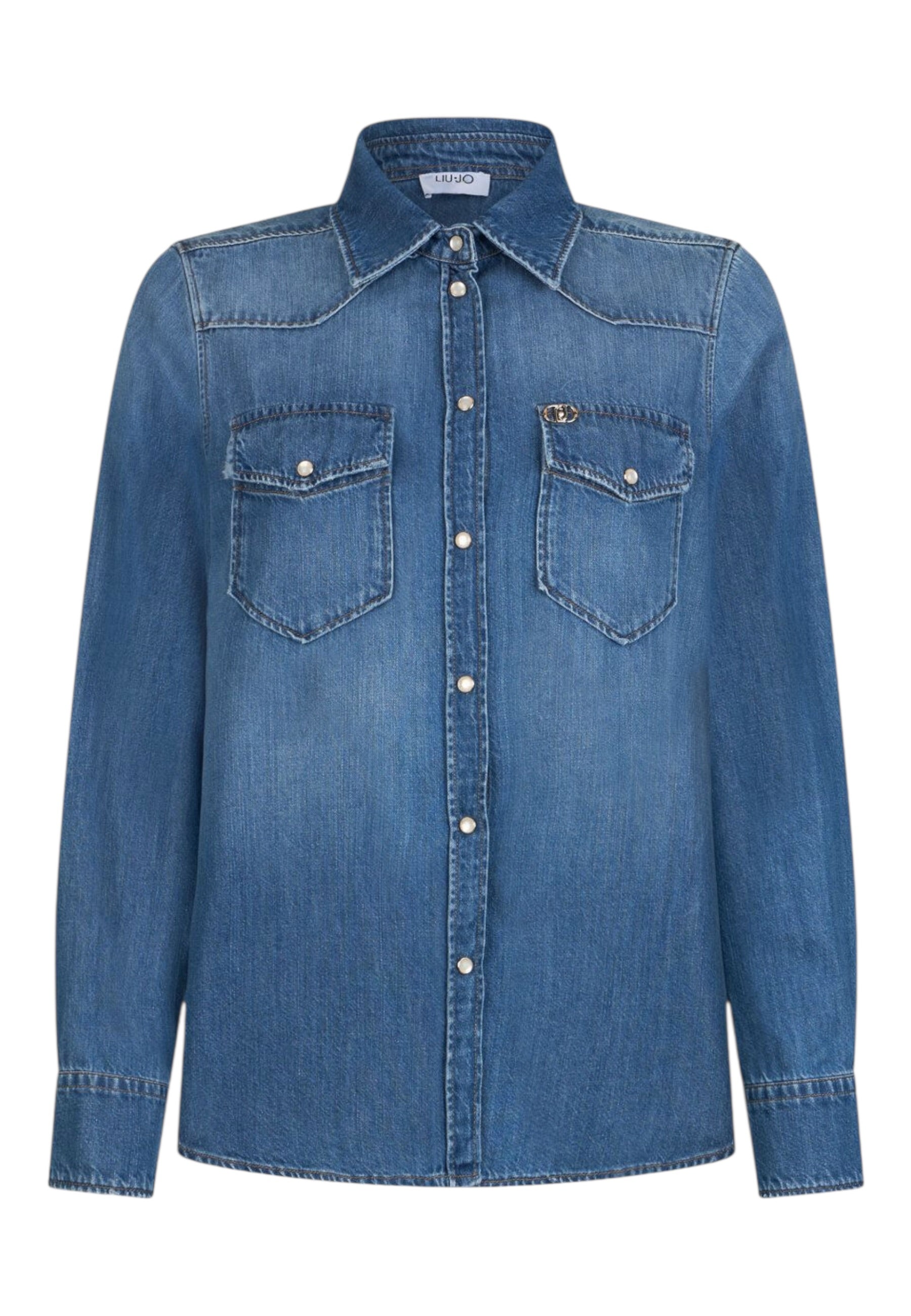 Camicia Manica lunga Donna Liu Jo In Denim  UA6339D4851