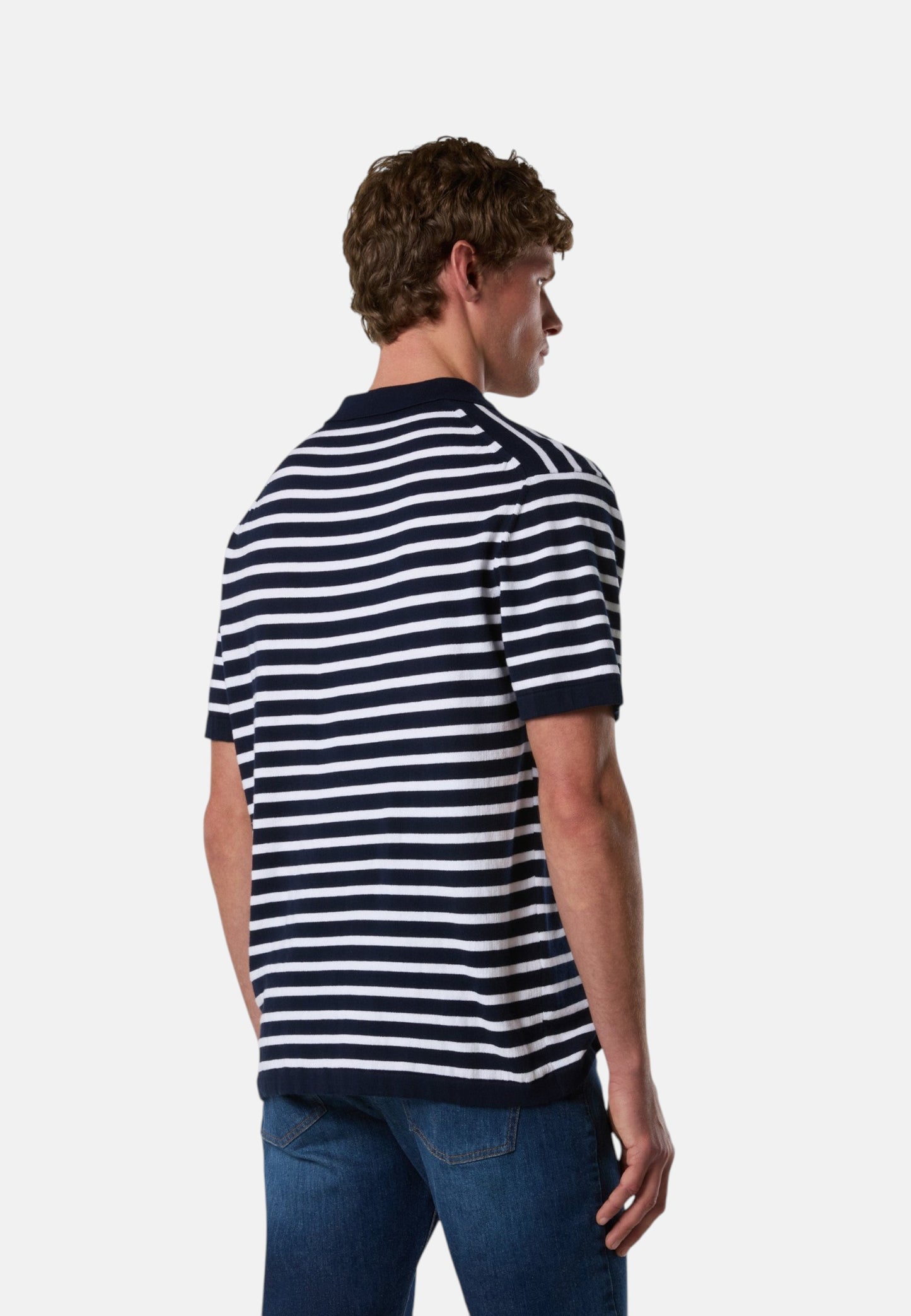 Polo Manica Corta Uomo North Sails In Maglia Fine 12gg  699388
