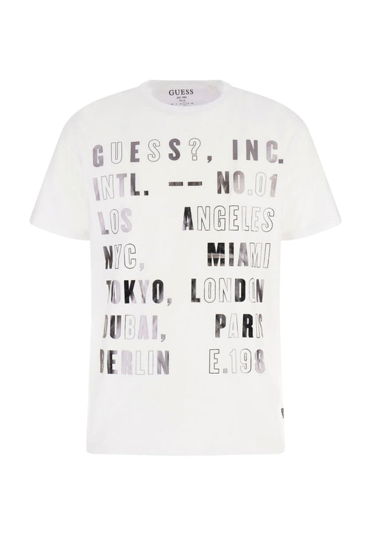 T-Shirt Manica Corta Uomo Guess   M4RI63K9RM1