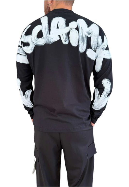 Felpa A Girocollo Uomo Disclaimer   25IDS55105