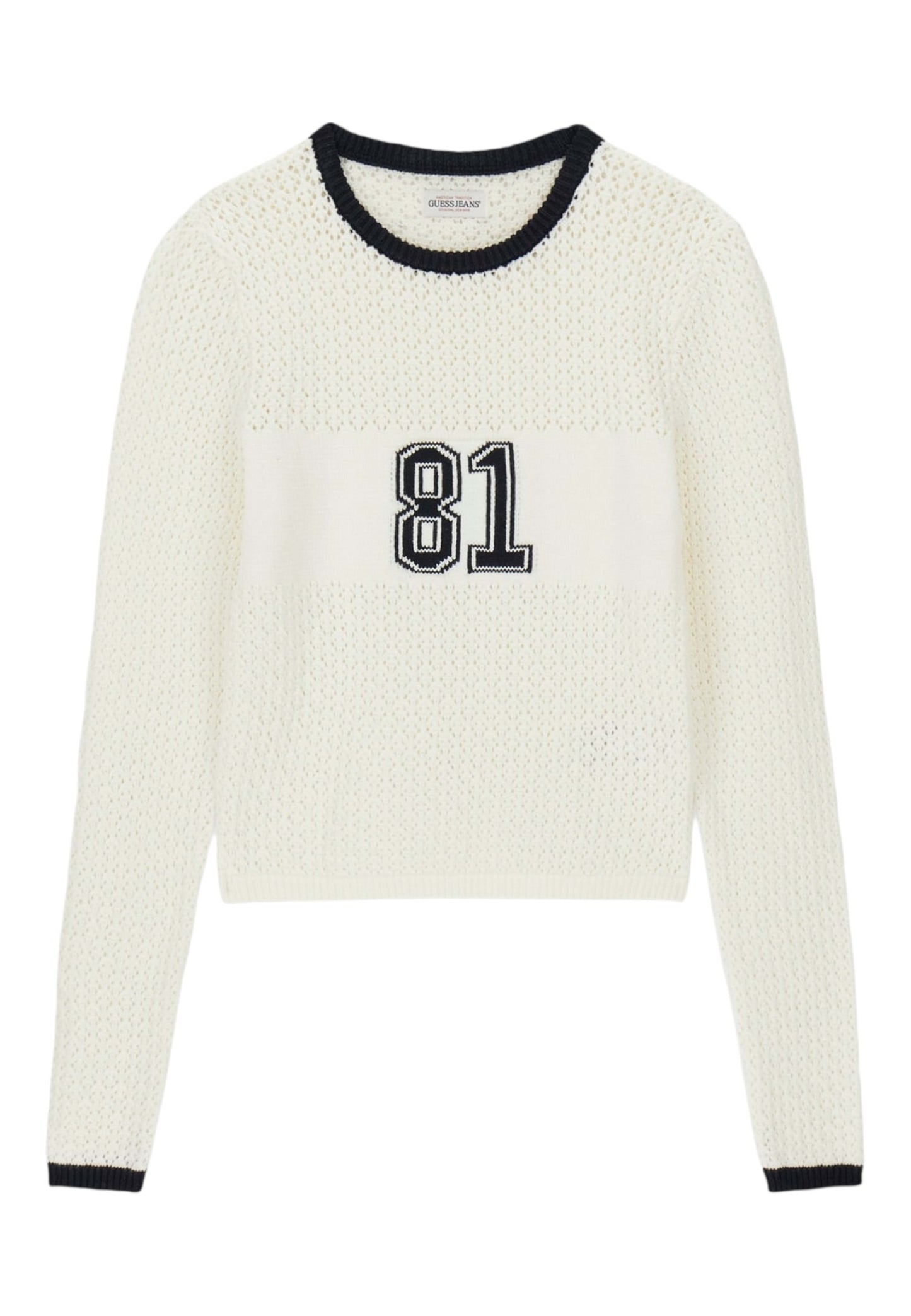 Maglia A Girocollo Donna Guess  Gj 81 Pointelle W6RR24Z4351