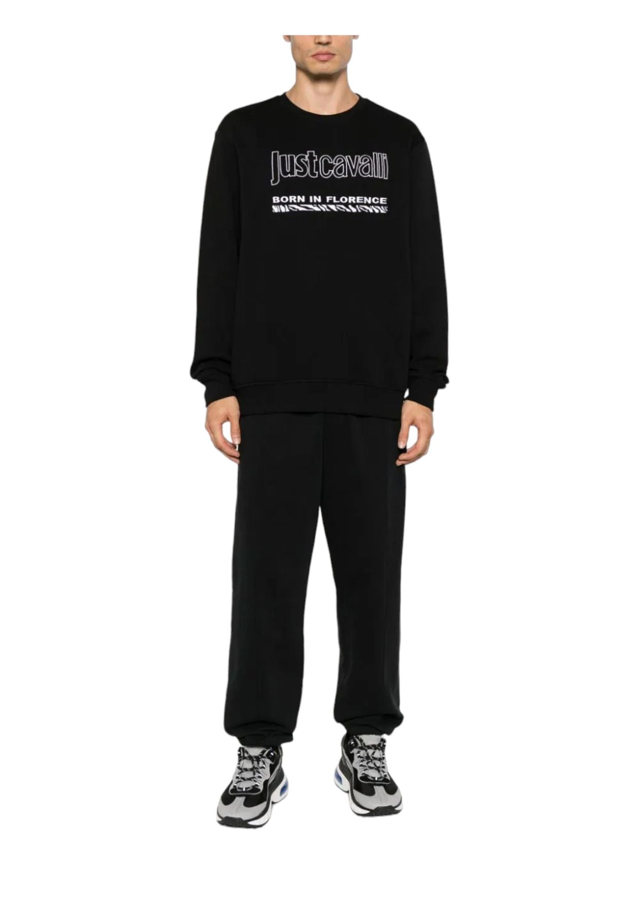 Felpa A Girocollo Uomo Just Cavalli   75OAII03CF402