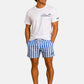 T-Shirt Manica Corta Uomo Mc2 Saint Barth Stampa E/O Ricamo Frontale Gintleman Portofino POT0001
