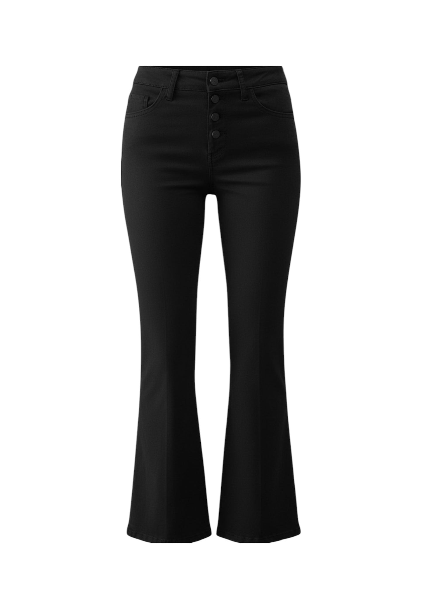 Pantaloni Flare Fit Donna Liu Jo Cropped Vita Alta Princess WA6256T367A