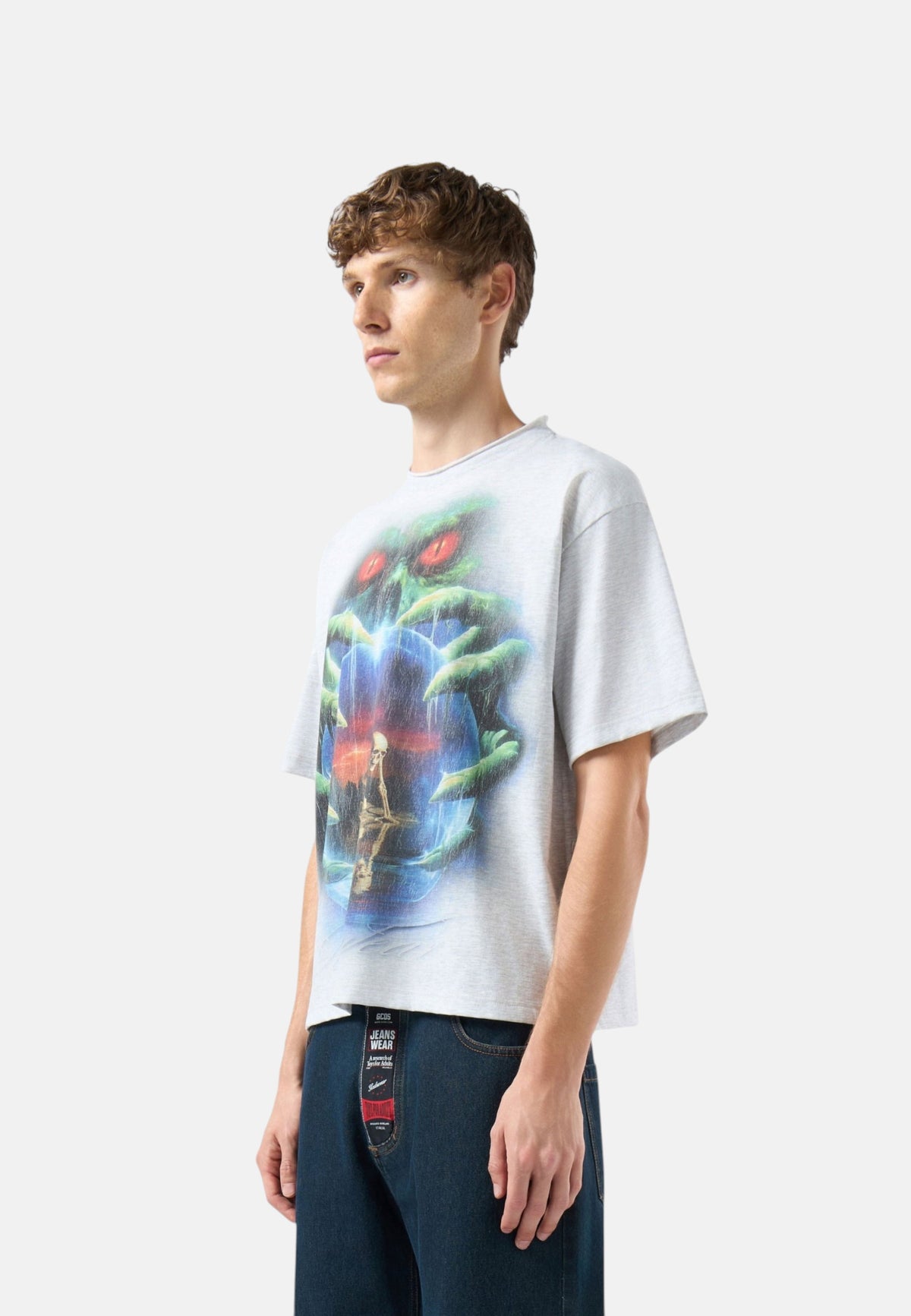 T-Shirt Manica Corta Uomo Gcds   C2MBQC072J080