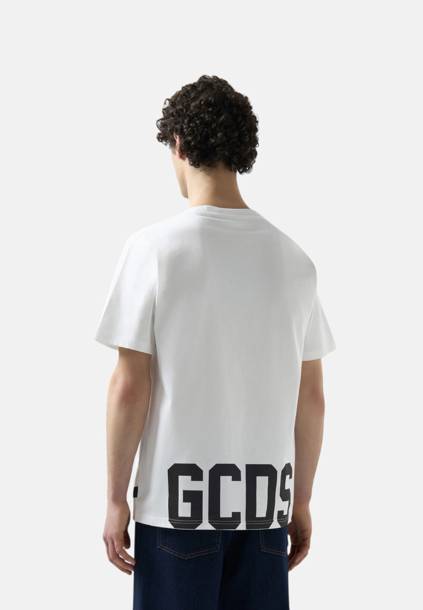 T-Shirt Manica Corta Uomo Gcds  Low Band Logo Z0MLQC101J023