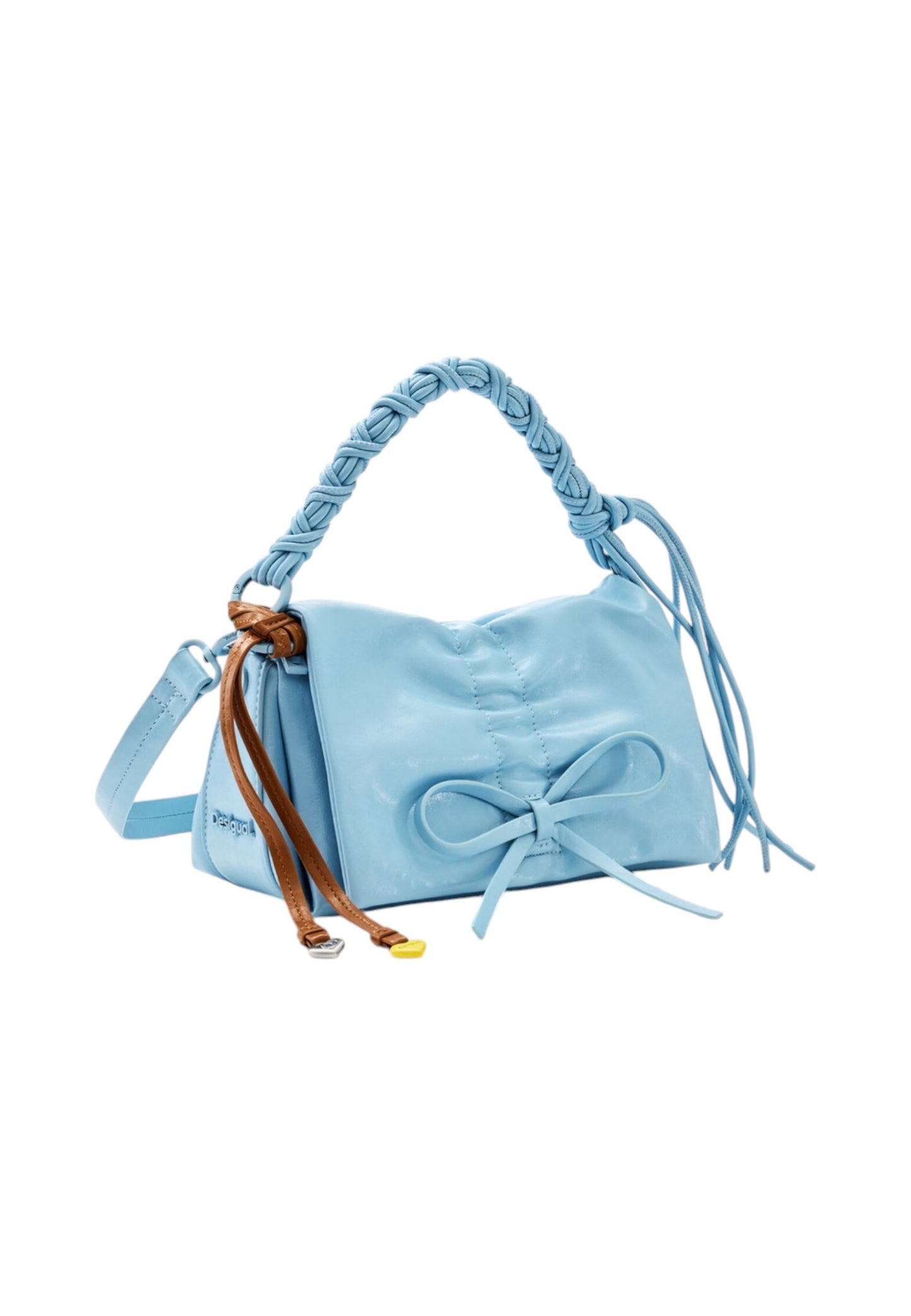 Borsa A Spalla Donna Desigual  Bag Rodio Naron Mini Flap Sky Blue 26SAXPBO