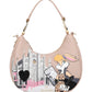 Borsa A Spalla Donna Braccialini Hobo Cartoline Lt LT205YY