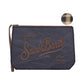 Pochette  Unisex Mc2 Saint Barth Chiusura Con Zip, Laccetto Laterale, Il Logo Saint Barth Sul Davanti Aline Wax ALI0058