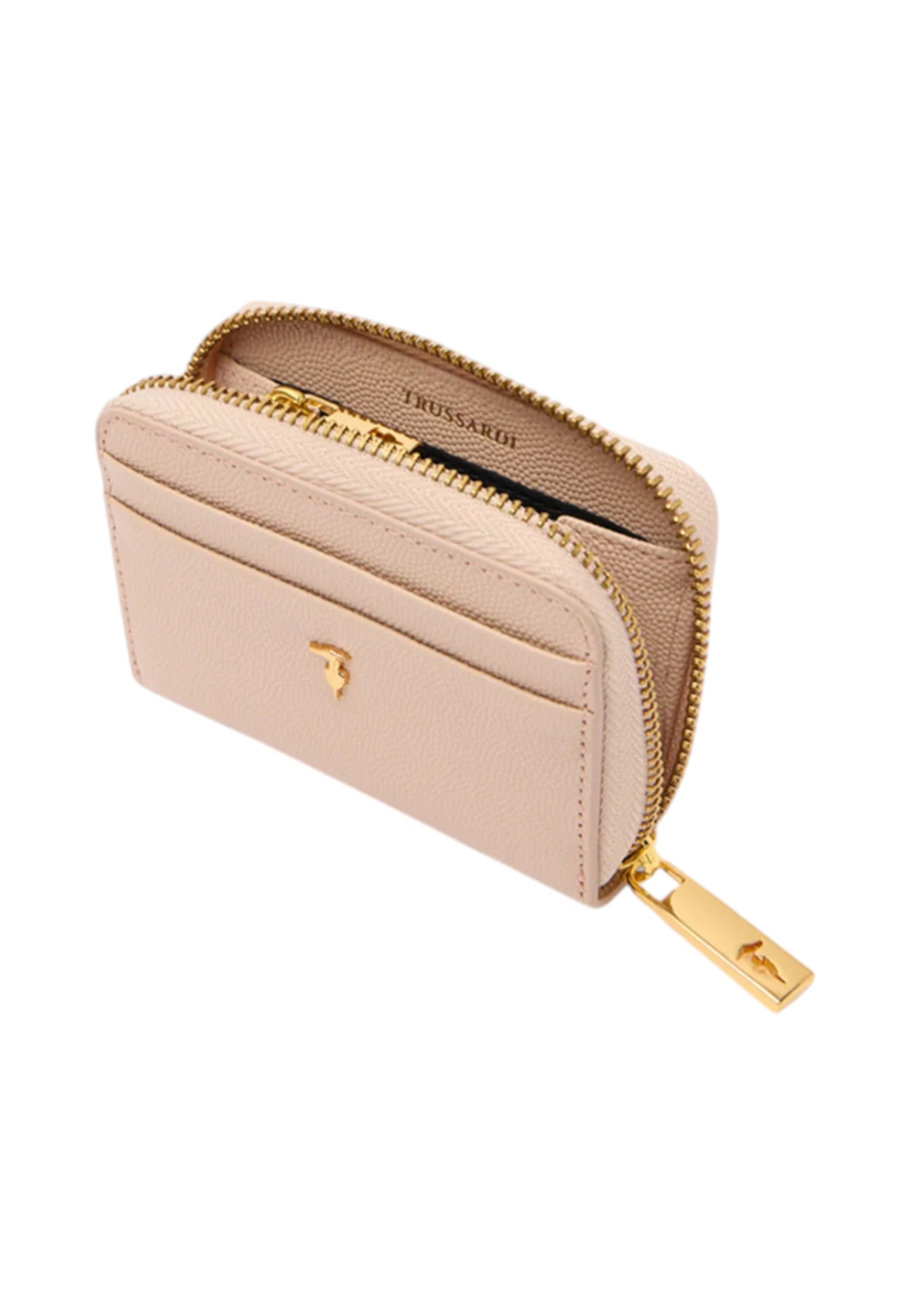Portafoglio Con Zip Donna Trussardi Piccolo Con Porta Carte Cameo I041E000128N