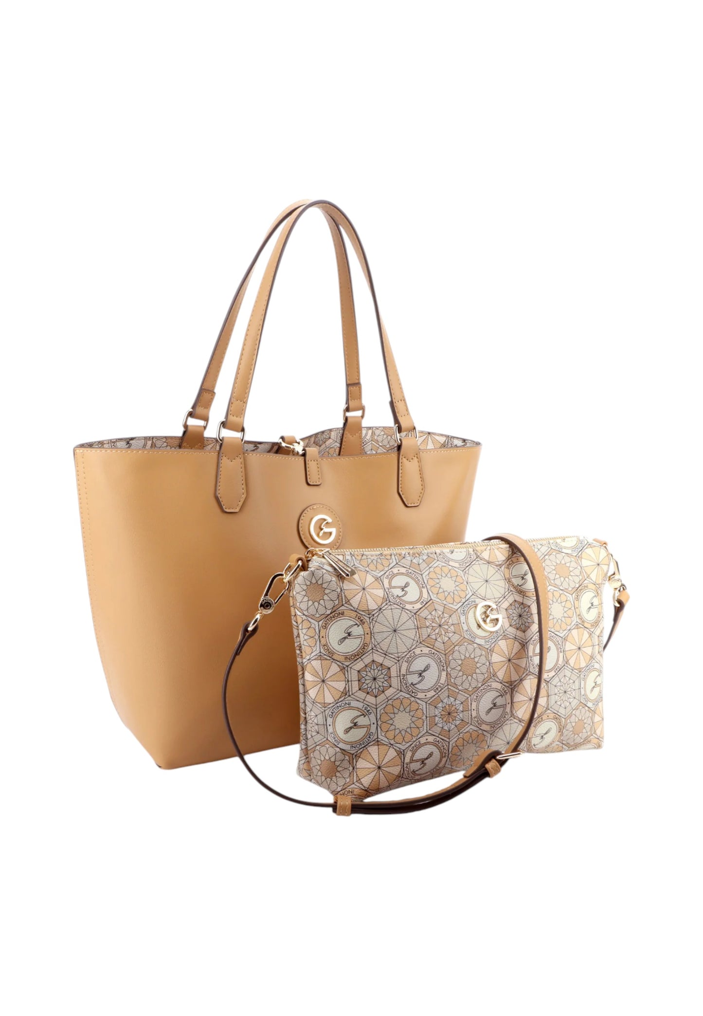 Borsa A Spalla Donna Gattinoni Medium Shopping Bag Teodosia Reversmall BINTD8156WZT