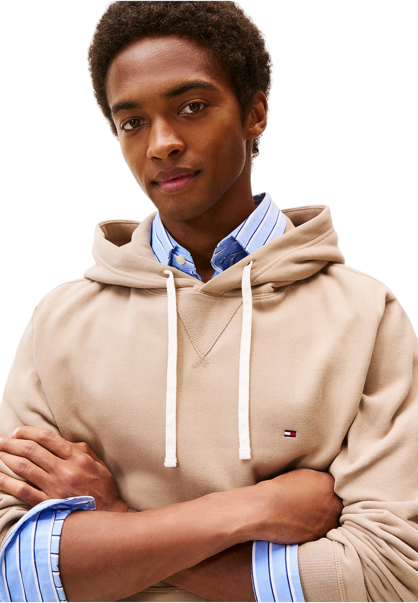 Felpa Con Cappuccio Uomo Tommy Hilfiger  Essential Seasonal MW0MW39997