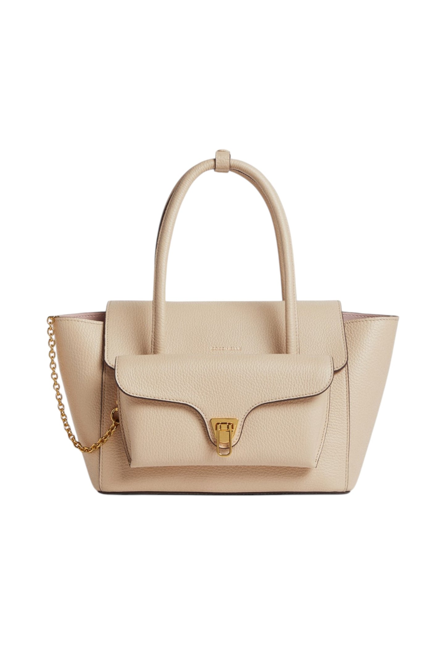 Borsa A Mano Donna Coccinelle In Pelle Martellata Coccinelle Double Beat Medium E1T8A180201