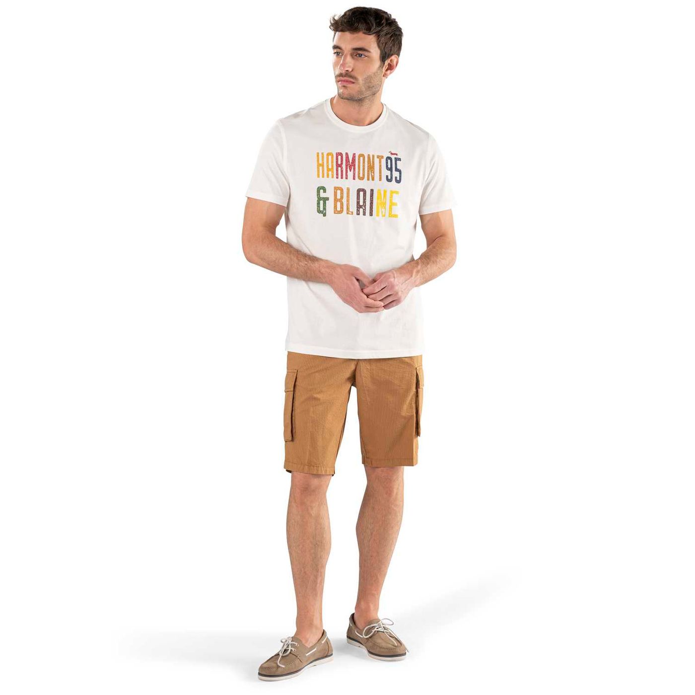 T-Shirt Manica Corta Uomo Harmont & Blaine   IRH159021055