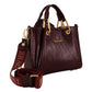 Borsa A Mano Donna Braccialini A Bauletto, Doppio con tracolla removibile e regolabile, Chiusura con clip, Con pochette interna removibile, Finitura lucida effetto spiegazzato, Dimensioni: 25 x 10.5 x 18 Cm Amy B19190YY
