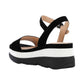 Sandali Con Zeppa Donna Geox In Camoscio Gardenia D02HBC00021