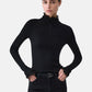 Maglia Collo Alto Donna Liu Jo A Costine Con Volant Sulle Maniche  CF6043MA82O