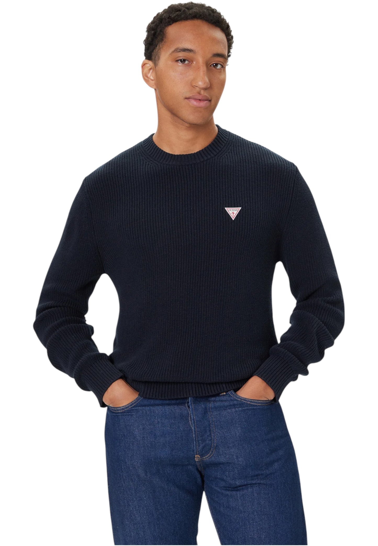 Maglione A Girocollo Uomo Guess  Gj Mini Triangle M4BR30Z3HM1