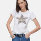 T-Shirt Manica Corta Donna Liu Jo Liujo Star Anima Eco Line WA6493JS923