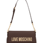 Borsa A Tracolla Donna Love Moschino Rettangolare Con Logo Frontale  JC4109PP1PKD0