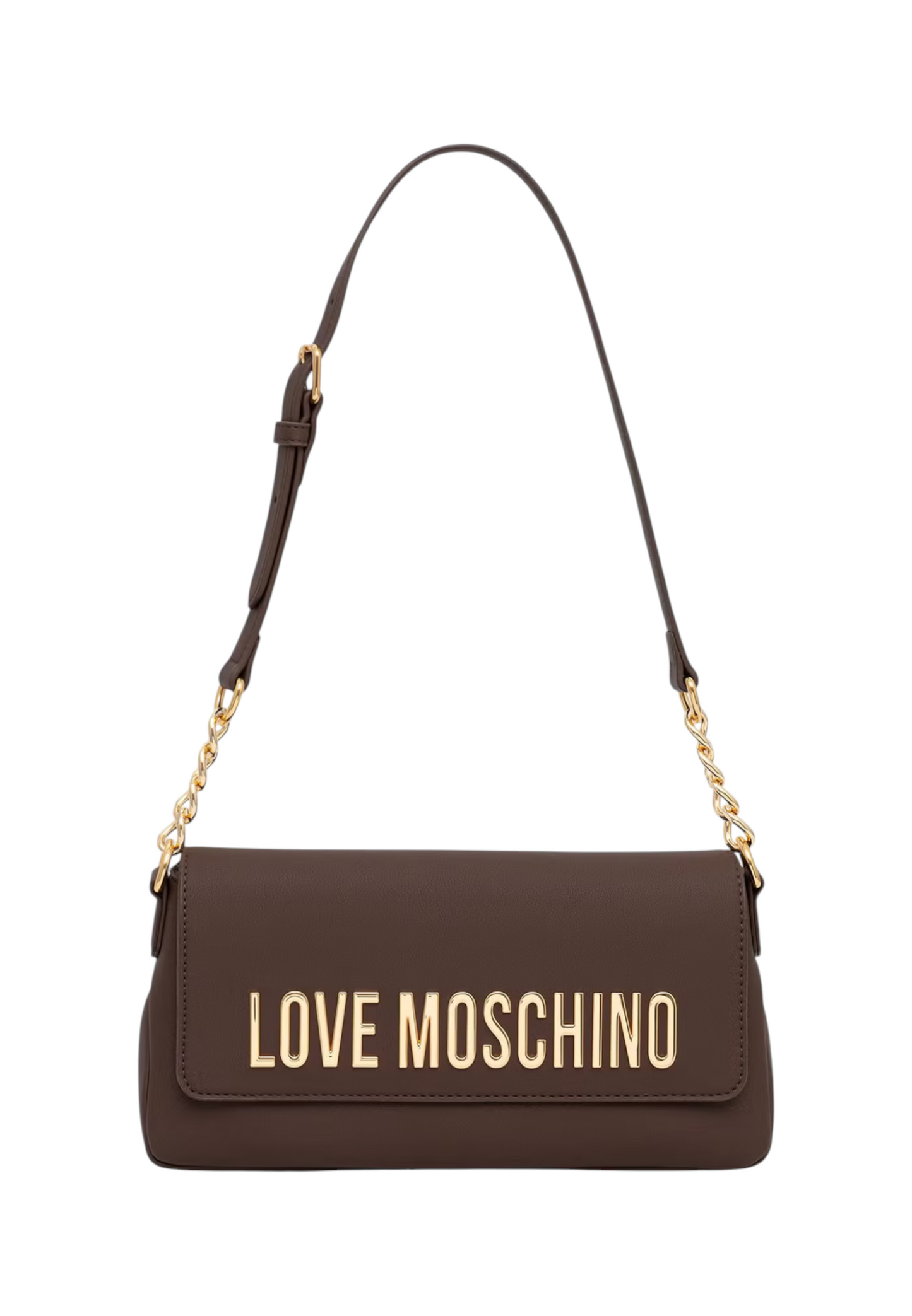 Borsa A Tracolla Donna Love Moschino Rettangolare Con Logo Frontale  JC4109PP1PKD0