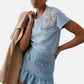 T-Shirt Manica Corta Donna Liu Jo Con Patch  CA6010J3868